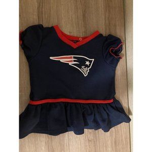 New England Patriots Cheerleader Dress 12 Months Navy Blue Red NFL
